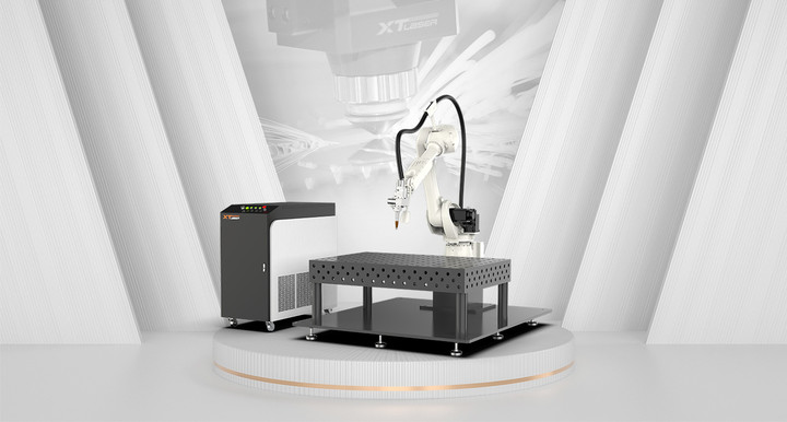 A sabedoria segue o coração, e a máquina de solda de robô totalmente automática a laser XT choca 